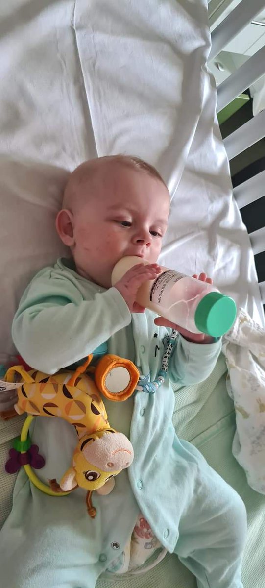 sciub2020's tweet photo. JOSEPH'S HEART JOURNEY 

This incredibly brave boy has had his surgery and had a peg inserted. He was a little groggy after he came round and was in quite alot of pain. He was given some morphine 2 help with that. These pictures show him starting 2 come round abit more 💙😍💙xxx https://t.co/gM3PVBb5DR