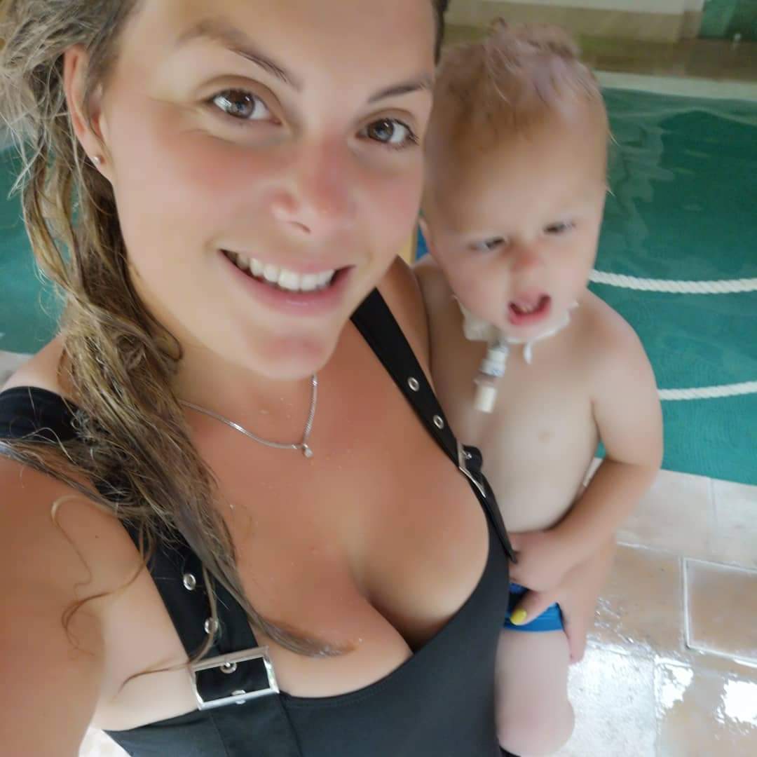 sciub2020's tweet photo. TRACHY TRACHEOSTOMY BABY 

Today we hired a pool for Bowens birthday... Was so worth it...

What a lovely afternoon swimming 😍

#ProtecttheVulnerable https://t.co/1hoUt7QDER