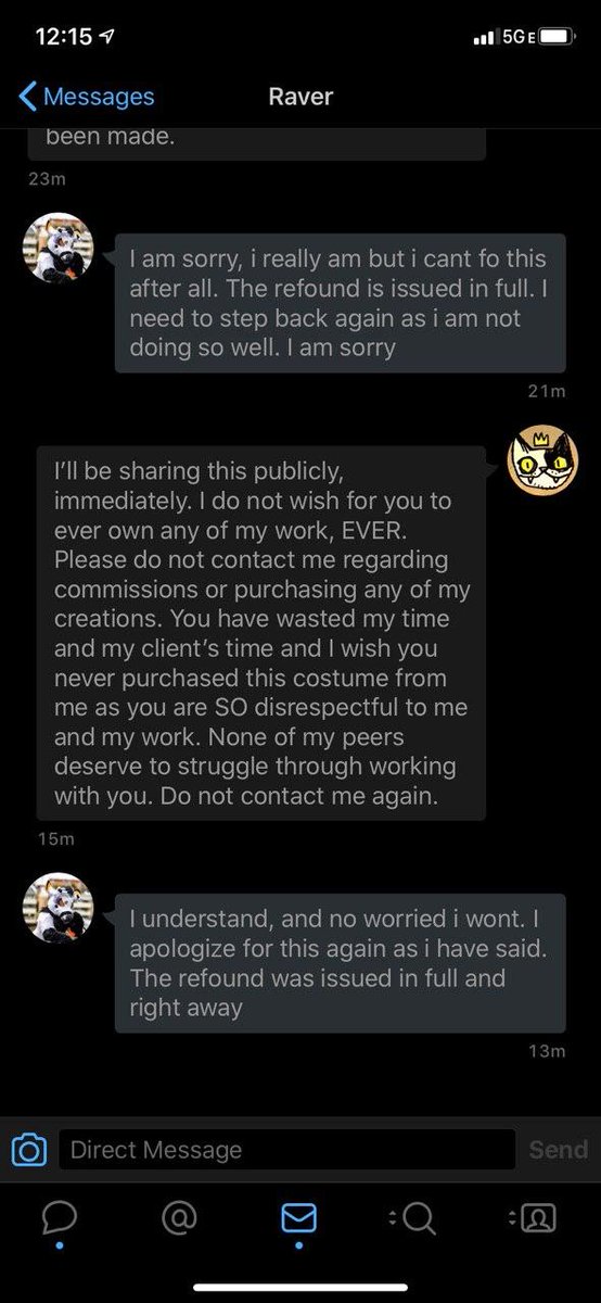 They continue to argue that they need to do this because they are "not doing well" - wasting my time, my client's time, and embarrassing me to try and flip a creation I put a lot of love into, for profit. Do as you will with your property but do not involve -me-.