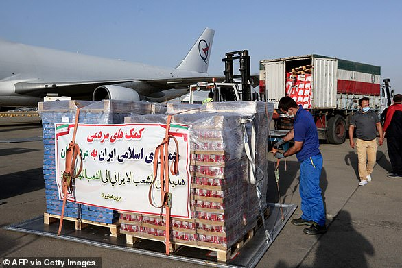 Iran is sending nine tones of food, as well as medicinemedical equipment & personnel a field hospital to Lebanonaccording to Iranian media. WHY?Strategy of regime to survive = exporting terrorism abroadSend aid to Hezbollah  #Lebanon    #IRGCTerrorWithoutBorders