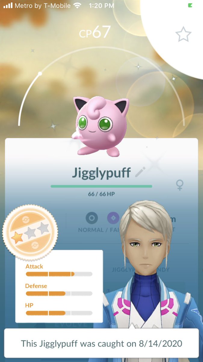 TheTomTom92's tweet photo. First and only shiny before Enigma Week is over!! 🎉🎉 First shiny Jigglypuff 😁😁 #PokemonGO #EnigmaWeek #Gaymer #thetomtom92 https://t.co/zXKllxorHC