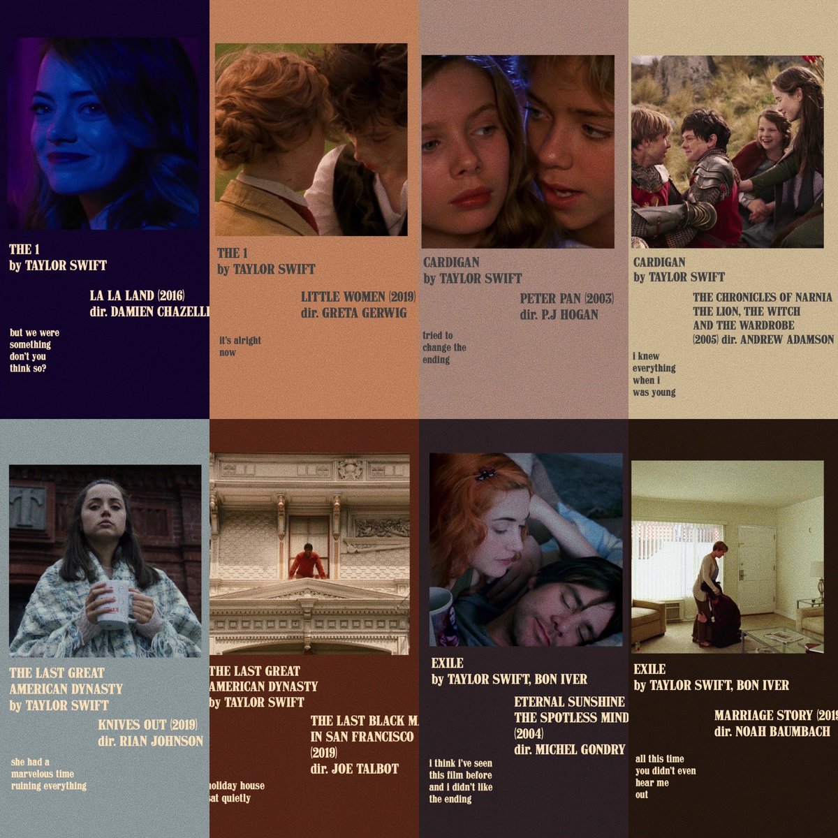 cruelsunmer's tweet image. folklore and movies