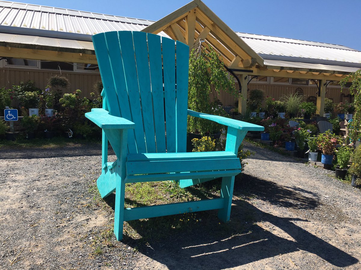 TheErickLee's tweet photo. I’m guessing that larger than life Adirondack chairs are the most common “big” attractions in Nova Scotia. I wonder where the largest is? #scale #MathPhoto20 @Roadside_Canada https://t.co/65Wl51jrh4