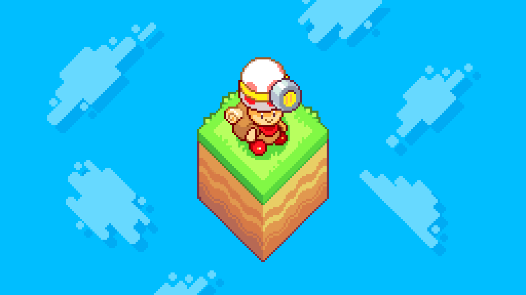 JoGribbin's tweet photo. Captain Toad #pixelart I did on stream just now! Thanks everyone who came and watched! #FanArtFriday #RIPtoad #CaptainToad4SmashBros https://t.co/QftU5azlXM