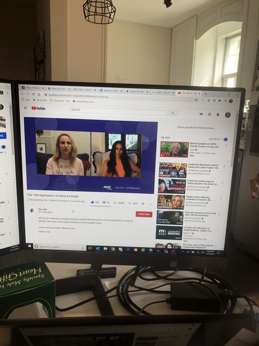 cmbovi's tweet photo. Just watching @eramshaw do her thing and loving it!! @19thnews https://t.co/FjPV7os1AG