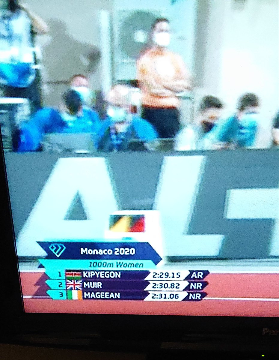 What a performance from <a href="/ciaramageean/">Ciara Mageean</a> at Monaco brilliant team work from <a href="/TeamNBMCR/">TeamNBMCR</a> congratulations to our former speaker <a href="/SteveVernon29/">Steve Vernon</a>