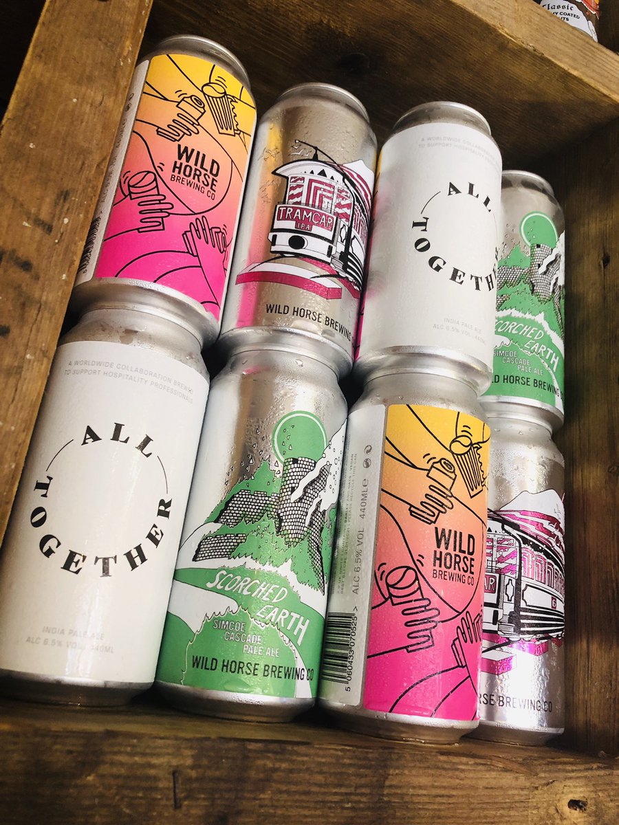 Tapps@35 (@tapps35) on Twitter photo Fine #Fresh cans of <a href="/wildhorsebeer/">Wild Horse Brewing Co</a> back in stock.
#NorthWales #CraftBeer #CannedNotCrap #NoCrappAtTapps Fine #Fresh cans of <a href="/wildhorsebeer/">Wild Horse Brewing Co</a> back in stock.
#NorthWales #CraftBeer #CannedNotCrap #NoCrappAtTapps