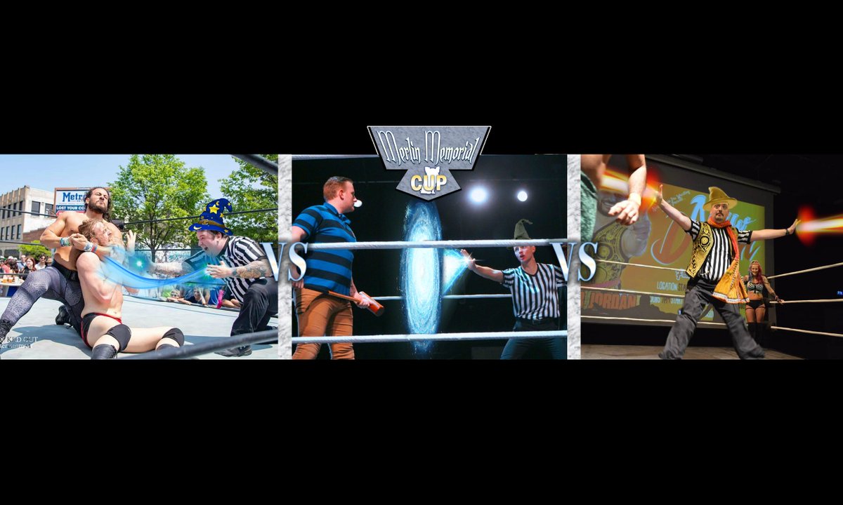 refsaswizards's tweet photo. MMC round 3 continues! CLARK FELDMAN (left) vs. RICH SWIFT (center) vs. JUMPING JOHN MYERS (right)! Poll in the tweet below. Don't vote based on my art abilities or lack thereof! Support whoever you want, RT, 24 hours!
@refclarkfeldman
@RefRichSwift
@REF_JumpingJohn https://t.co/byXH3BUz6k