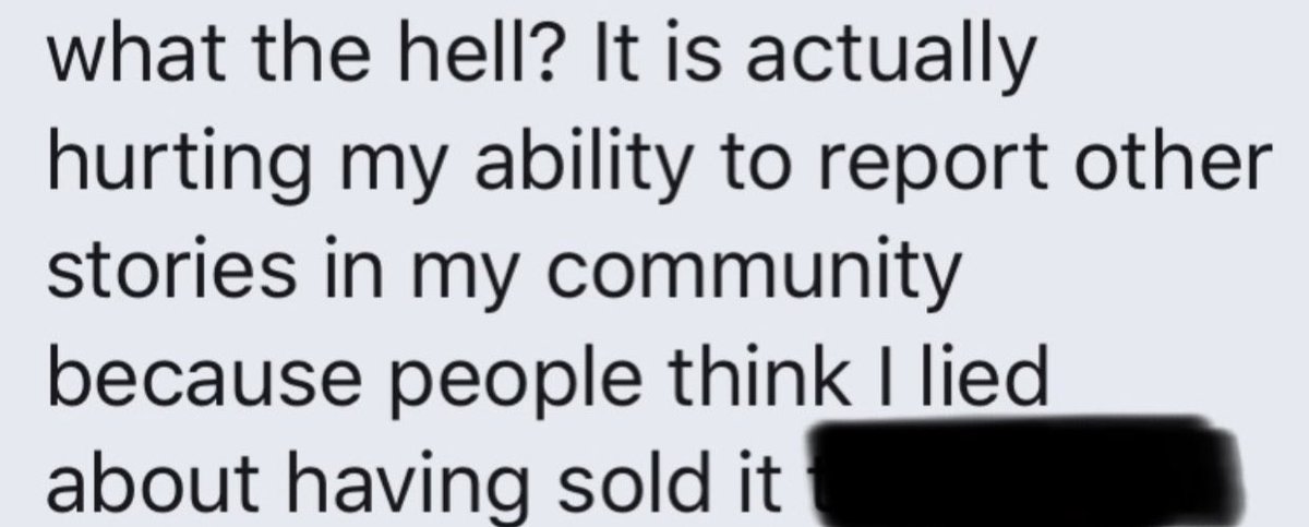 Text from my writer friend who sold a many-thousand-word story to a national magazine last October and is ghosted every few weeks then promised the story will run soon