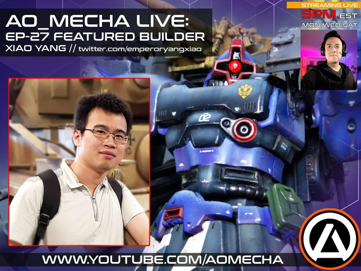 ao_mecha's tweet photo. This Sat 9pm EST.
https://t.co/EKmnjyEan2
Guest staring @emperoryangxiao
Feel free to come check the show out and dm me your questions!! Don't forget to like and subscribe 
#Livestream #FEATURED #artist https://t.co/tbs9QmnaJL