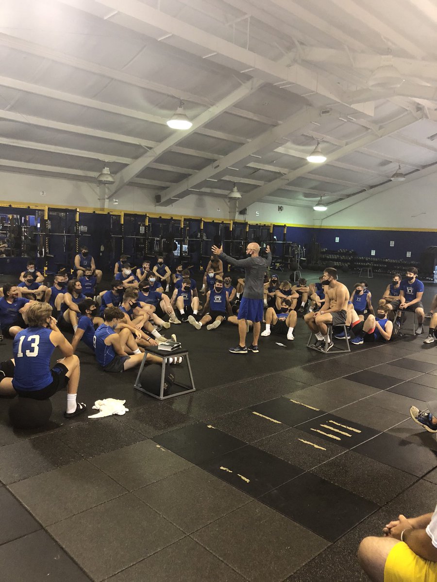 FcaSheridan's tweet photo. Coach Larry stressing the importance of worshiping on the weekend to renew and refresh ourselves! And God has given us a playbook to live by!! https://t.co/1ugODEeLtz