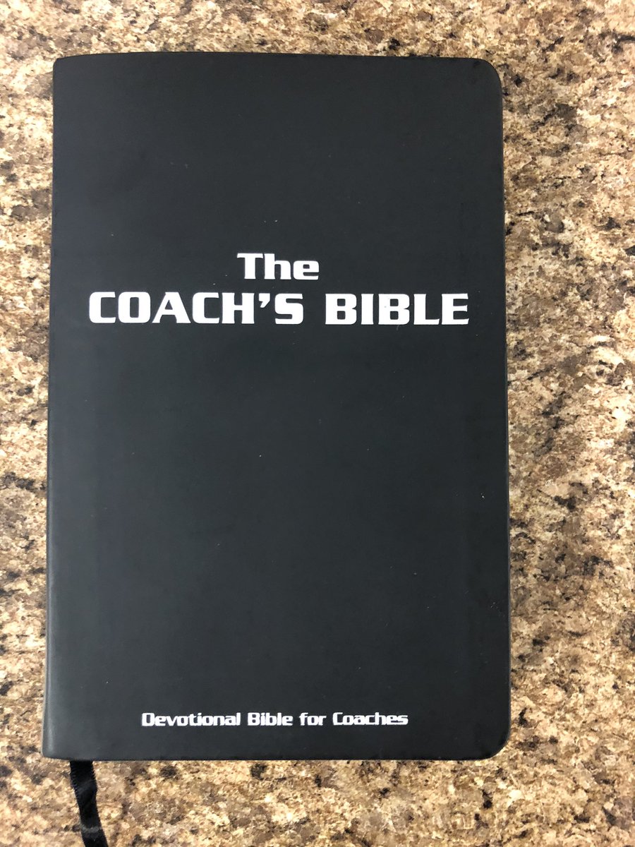 Coach Larry stressing the importance of worshiping on the weekend to renew and refresh ourselves! And God has given us a playbook to live by!!