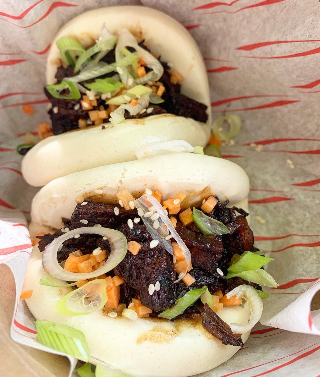coolasleicester's tweet photo. So happy to have a new bao place in town! We made a lunchtime stop to road test the new menu at The Tree and these fluffy buns are a total delight. Great new addition to the all day dining options in town. 

All served in their beaut garden with full mobile table ordering. https://t.co/GzV4Nzye5J