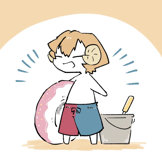 きがえた🌊🌊🌊 