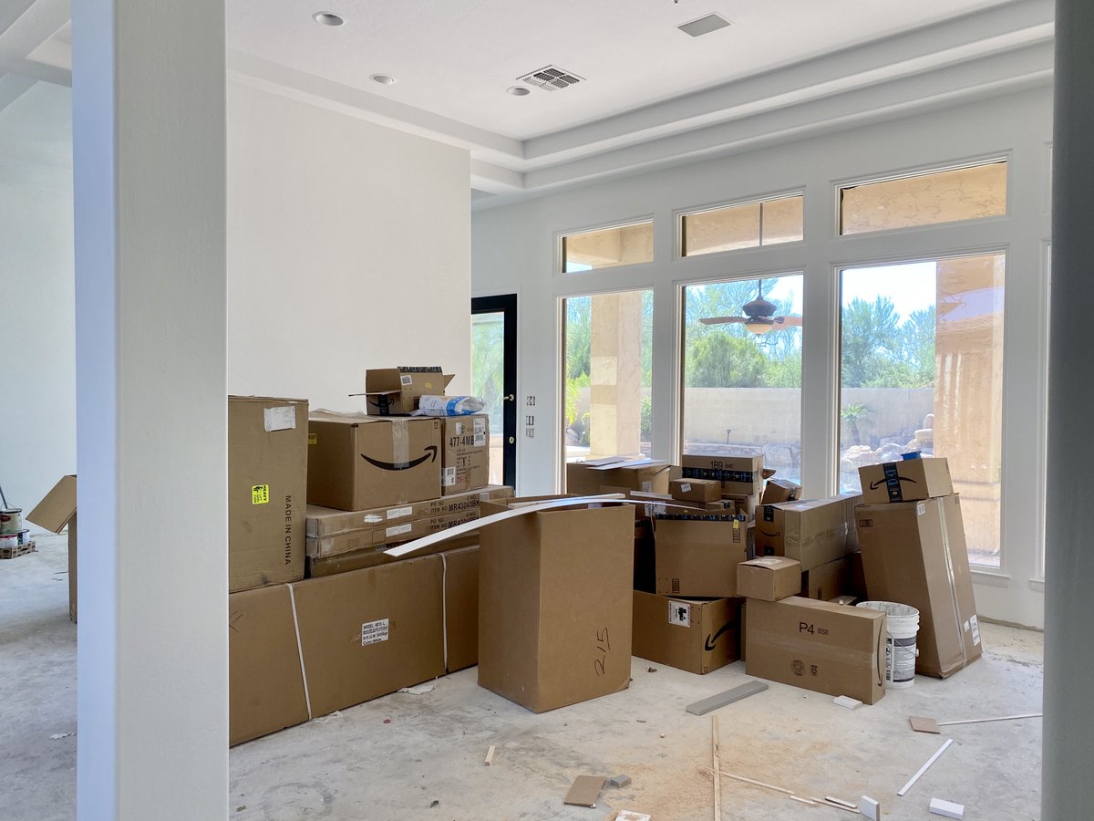 When all your lighting and hardware arrive!!!!!🤯🤯🤯🤯🤯
.
.
.
#topcomp #azrealestate #topdollar #sellformore #phoenixrealestate #scottsdalerealestate #renovations #updatetosell #renovatetosell