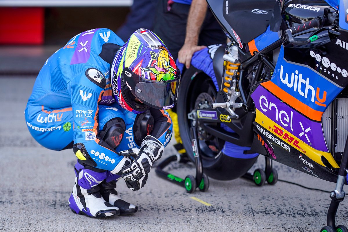 PSí SUIT IN THE PRESTIGIOUS MotoGP SERIES | with the return of Jakub Kornfeil  in the new MotoE championship. The first two race weekends now behind him, Jakub was asked for his impressions, and in a press release stated “it is completely different !”