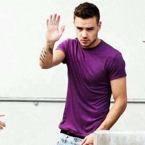 Liam(2 options)Purple shirt and purple jacket