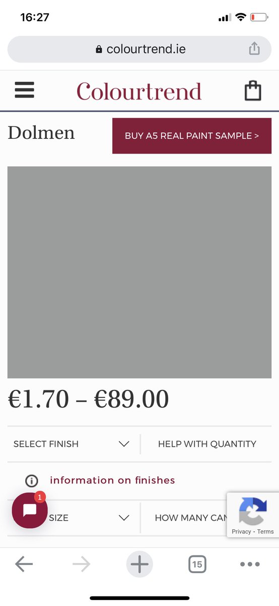 dynamitedesign's tweet photo. Mucky mix, what are chances of getting Colourtrend Dolmen Grey from this, @McDonnellPaints store response: use a stick, it’s 2020 🤔 Not bad at almost €100 per 5 Ltr can. Quality stuff @Colourtrend1953 @duluxirl https://t.co/Ck7rMEwToK