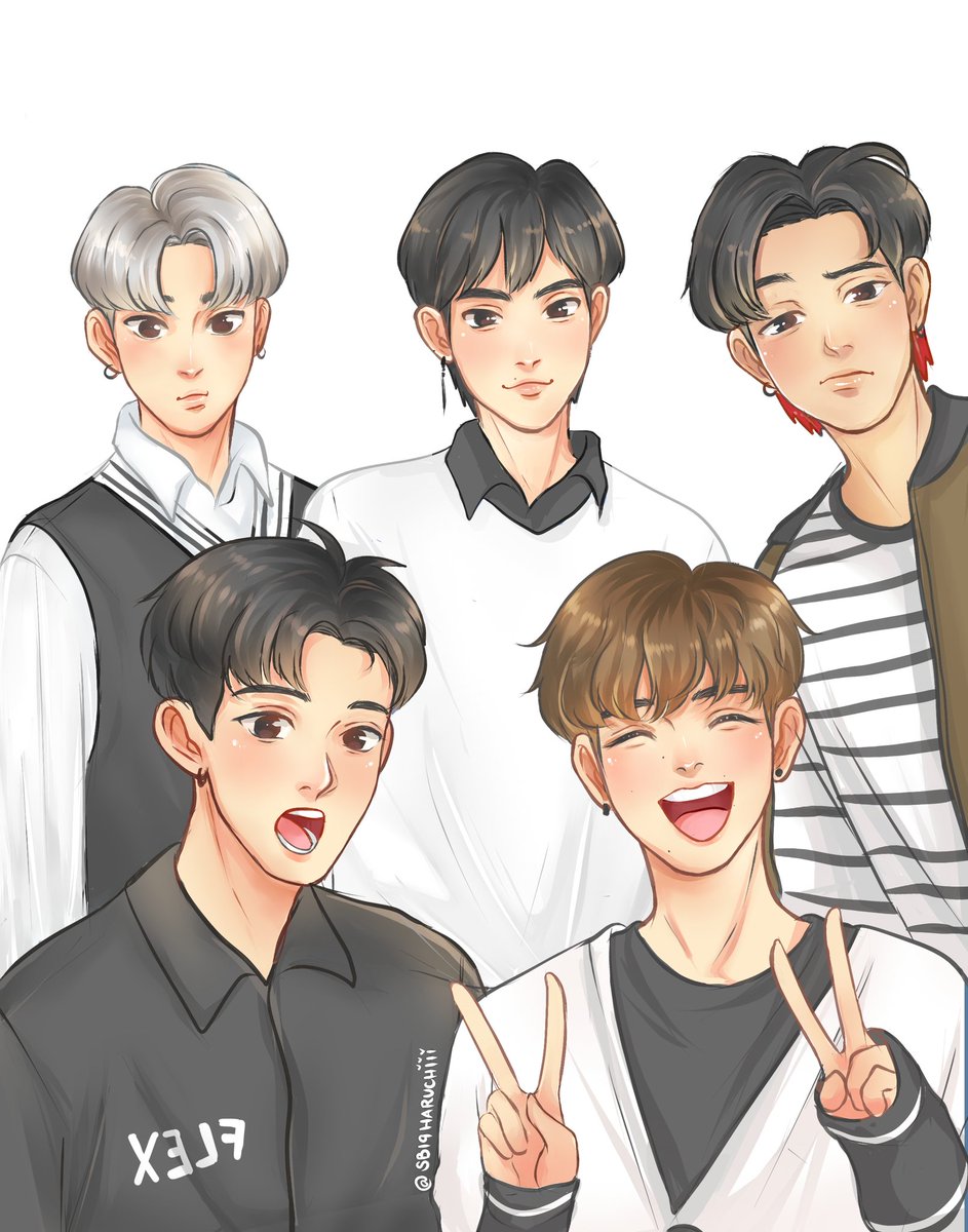 SB19 OT545. Group Fanarts 1 #SB19 @SB19Official CTTO