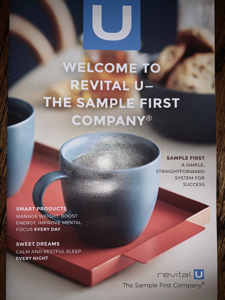 BillJsuhoops's tweet photo. I have joined a health and wellness company called REVITAL-U. Who doesn’t want to boost energy, manage weight, improve mental focus every day, experience a gentle detox, and have calm restful sleep every night with plant based products? Message me  and get free samples!! https://t.co/aP49eOk3QV