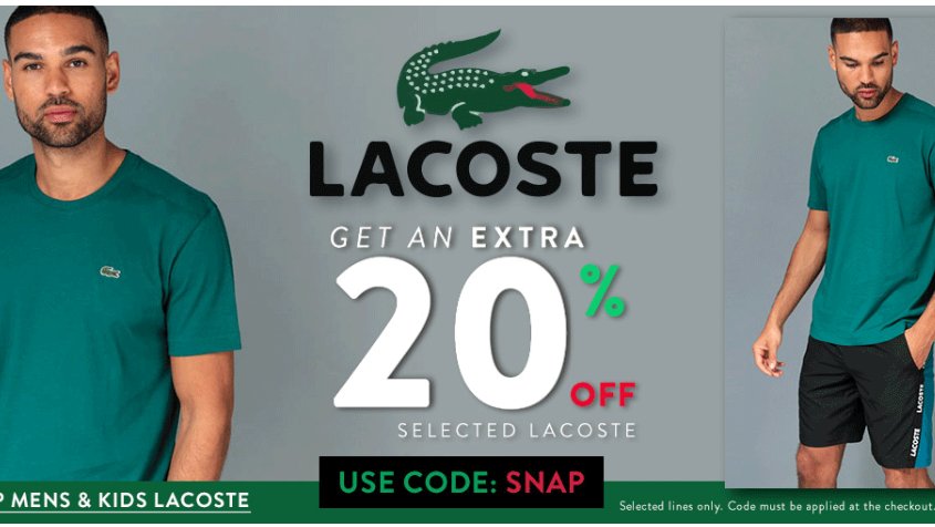 lacoste online coupons