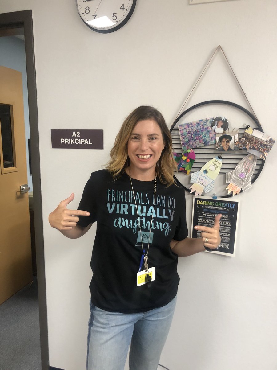 Thanks to @KBrockLVUSD for the RAD shirt and the #amazing #teamwork #proudprincipal #sumacpride #lvusdrocks #lvusd