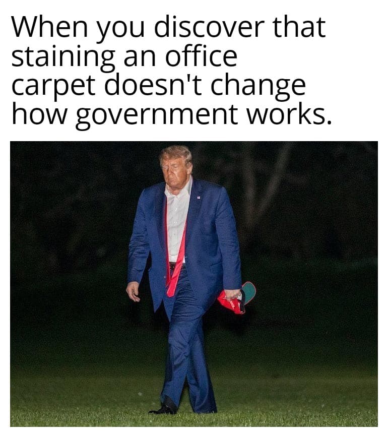BespokeParody's tweet photo. We are the only political party* who has a plan to deal with the climate crisis

Our actions will bring down the government

Then we will be the disappointment**

#BeyondParody 
#StainCarpetsSaveLives

*Application pending
**This assumes we are not a disappointment already. https://t.co/97QTaPZCXG