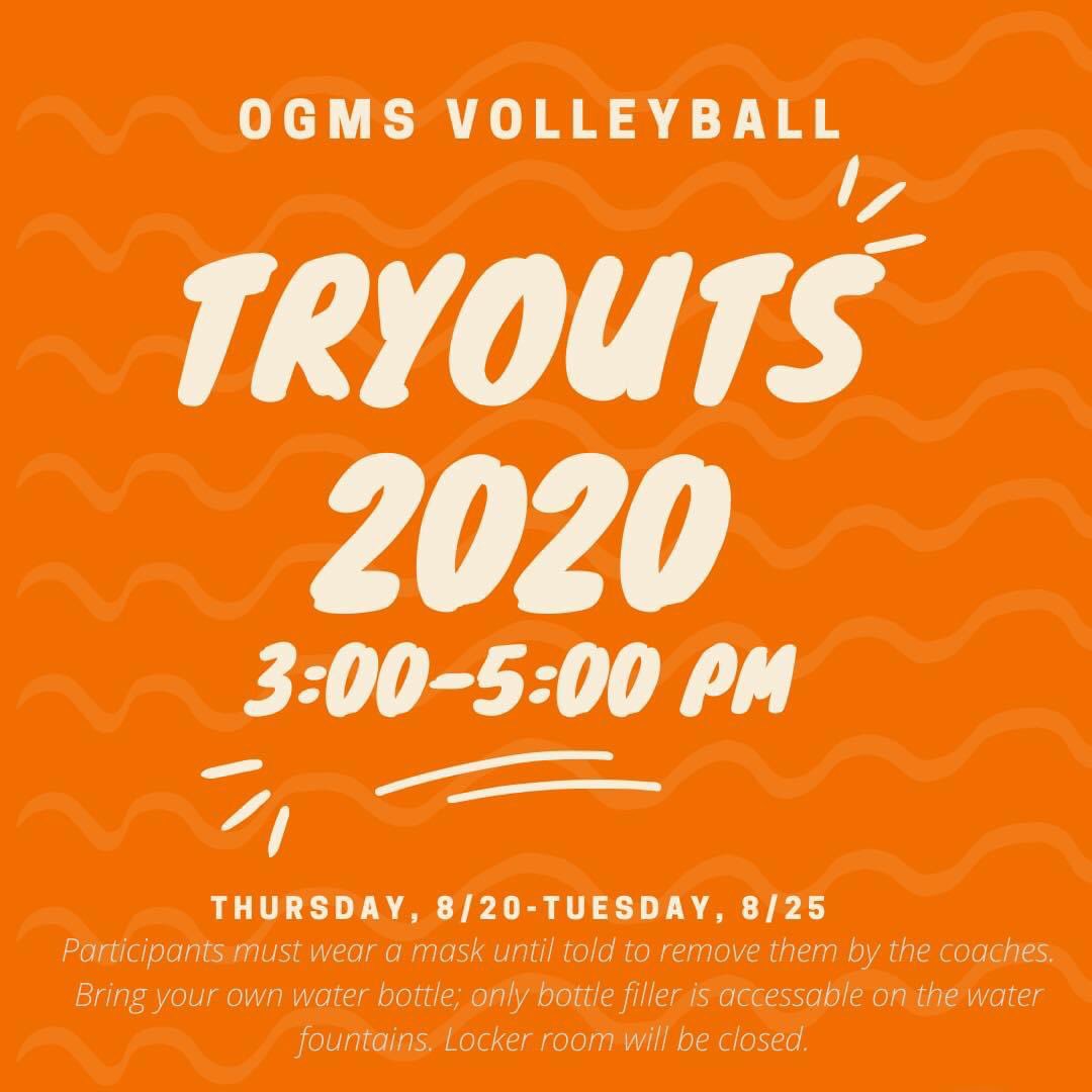 OGvball's tweet image. Feels great to finally be back in the gym, great first week of practice at the high school level! Information for middle school tryouts posted below; do your part to stay healthy! ❤️🏐 #GoPanthers