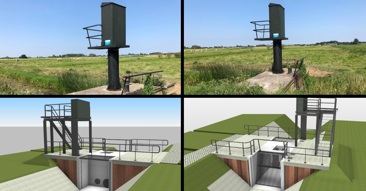 We gaan dit bijzondere #gemaal #Zalkerbos renoveren. Het is verouderd en voldoet niet meer aan de eisen. Het gemaal staat op een verhoogde paal in de uiterwaarden van de #IJssel zodat het ook bij #hoogwater droog staat <a href="/Dubbinkbv/">Dubbink Vriezenveen</a> <a href="/Nepocon/">Nepocon</a> <a href="/HorstRoel/">Roel van der Horst</a> bit.ly/3fXRWuG