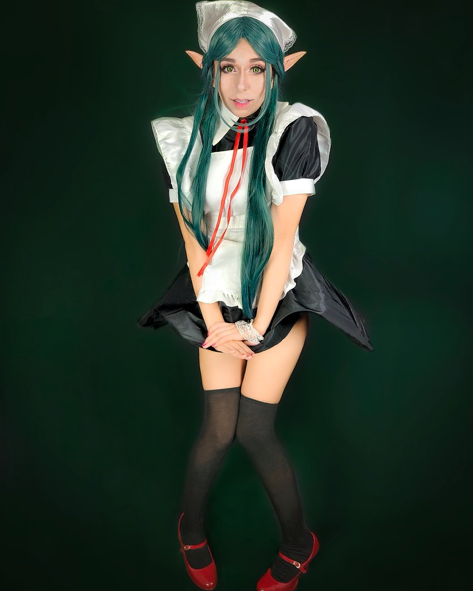 mikumizuki_'s tweet photo. Parezco un blood elf de #WorldOfWarcraft pero soy 100% alianza #aliance #horde #elf #cosplay #maid #waifu https://t.co/Pcc5IV2amu