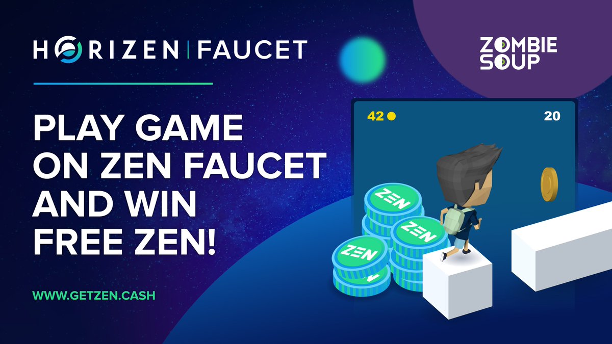 horizenglobal's tweet photo. Guess what Horizen community. 

Blox Jump is now available on the faucet! 😱 

Head over to the games tab on the #Horizen faucet today to play the game everyone is talking about and earn more free $ZEN! 🏃

https://t.co/vgzSNSZm6D https://t.co/TYxzkpRRg7