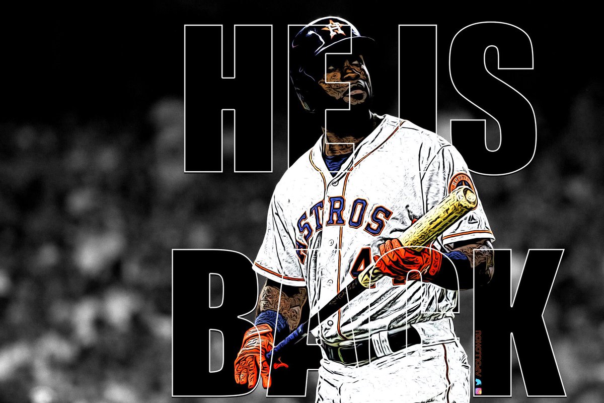 ApolloHOU's tweet image. If Yordan hits a bomb tonight, we’ll be giving away a free shirt to one person that RTs this

Apollohou.com 🤘