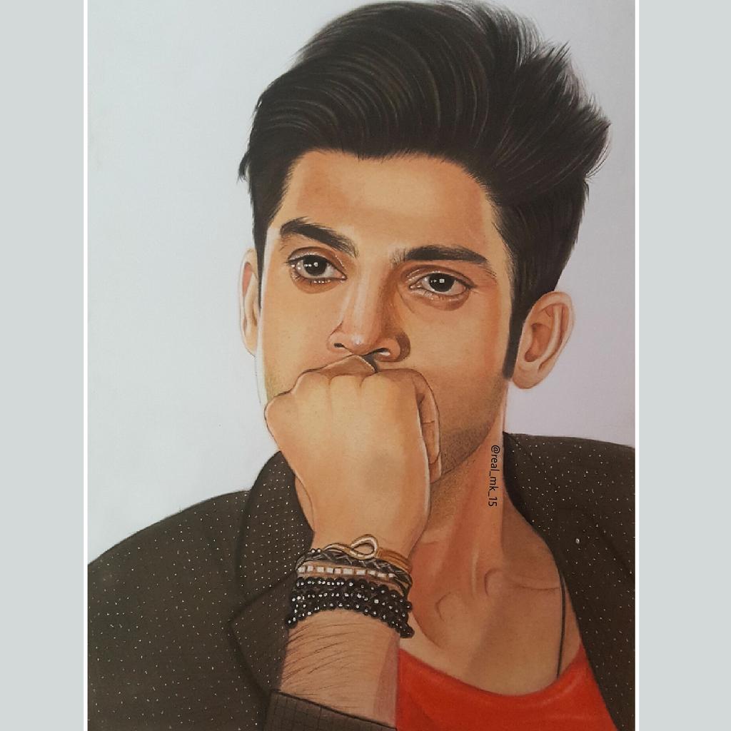 New #painting of <a href="/LaghateParth/">Parth Samthaan</a> 
#art  #ParthSamthaan