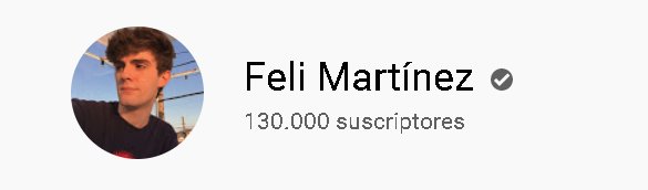 felimartinezr's tweet photo. me verificaron el canal 🤠 https://t.co/B7ZNDxF6sA