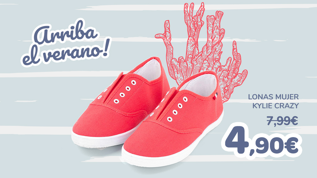 Carrefour España on Twitter: "📢 promoción 👉 Zapatillas lona mujer por solo 4,90 euros!! Oferta disponible en tiendas y en https://t.co/bPOpozUzDZ hasta el 19 de agosto o hasta fin de existencias.