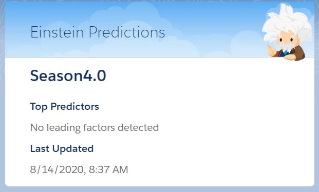 vineet1817's tweet photo. #LearnAI Great to know the power of #Einstein Prediction builder. To predict and use them to drive benefits for the business. #PredictWithEinsteinContest https://t.co/1m7qFbDzsN