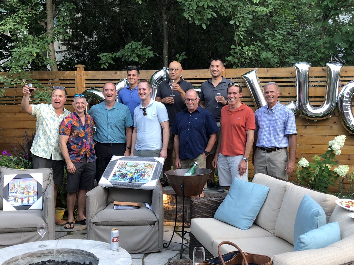 tracielafer's tweet photo. A very nice goodbye celebration last night for Dr. Gammon and @jifinslayer Jim!  Thanks to Dr. Beaule and Dr. Papp @SPapp21 for organizing https://t.co/yyo6h8Yauy
