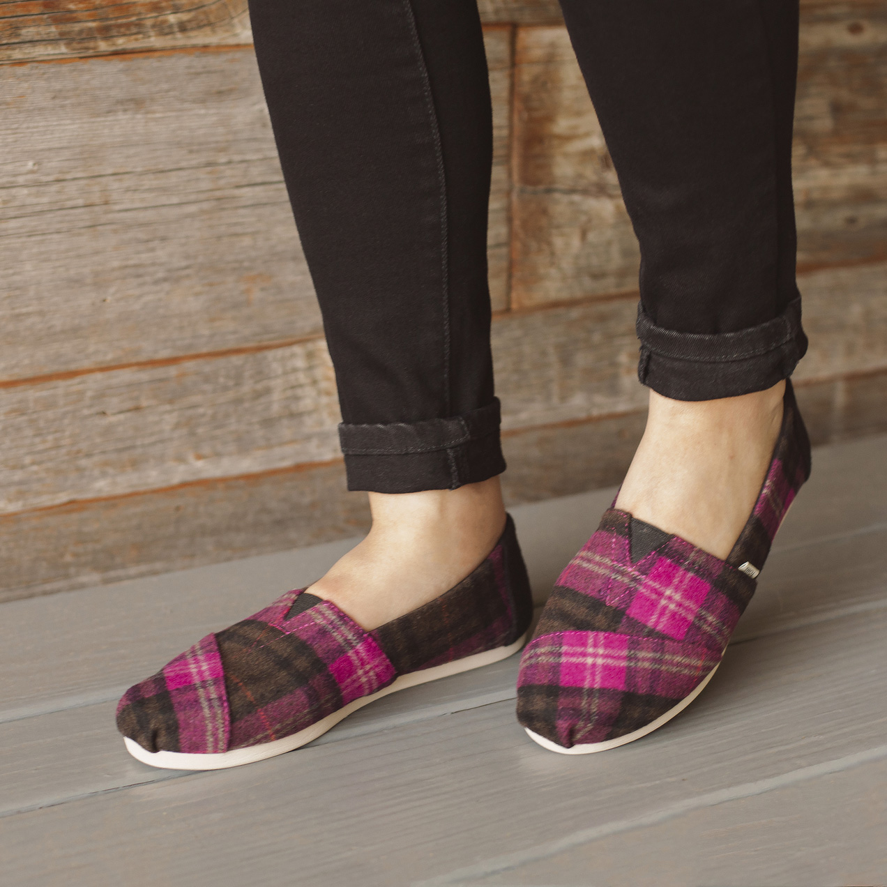 Plaid toms Outlet