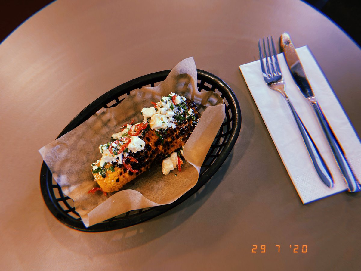 Have you tried our new menu by @agameofboneslondon ? Plenty of side orders to choose from like the Charred Corn (with Feta, Coroander &amp; Chilli). Only £4! And if you join us during ‘Eat Out To Help Out’ (Mon-Wed) all food is half price!! 🥰🥰🥰