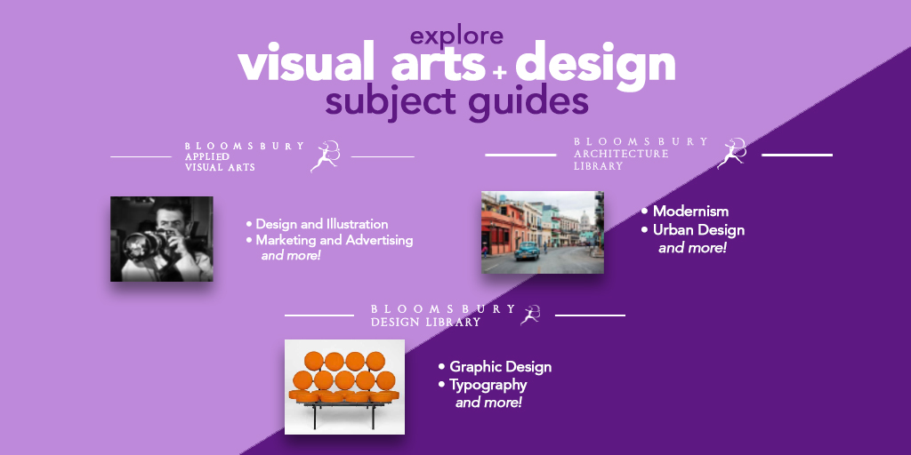 BloomsburyDigtl's tweet image. Bloomsbury Digital Resources now provides Subject Guides to deepen the research experience within Visual Arts. Research graphic design, modernism, marketing, and more with Visual Arts Subject Guides: bit.ly/2PH1wY5