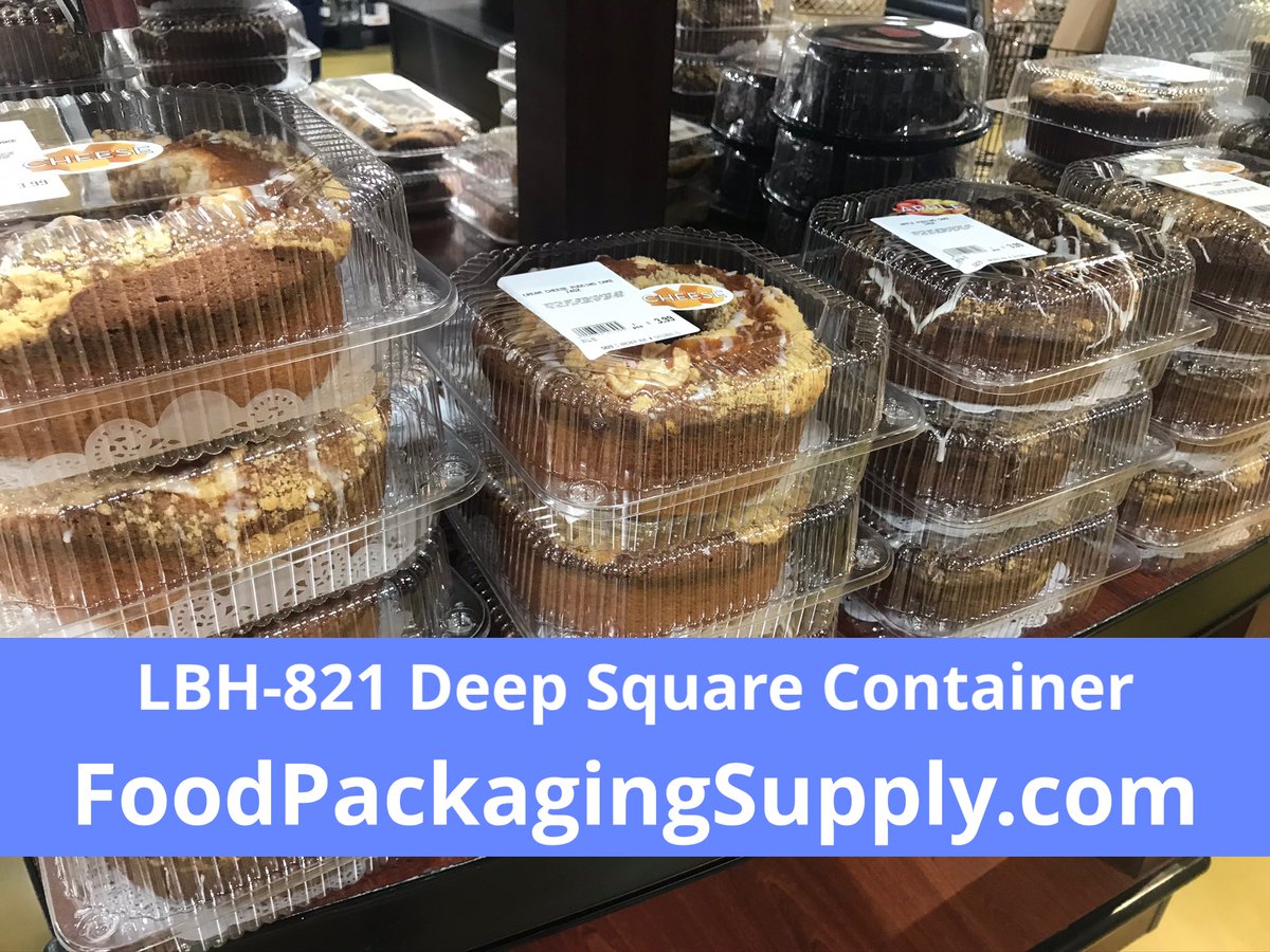 FoodPackaging4U's tweet photo. Stacked! LBH-821, a versatile clear hinged container for your sweet creations. 8" x 8" Deep Square. 

https://t.co/hP38Wt7jye

#foodpackaging #bakery #baker #desserts #cakes #retailpackaging #donuts #cookies #desserts #dessert https://t.co/YAmGogJj8K
