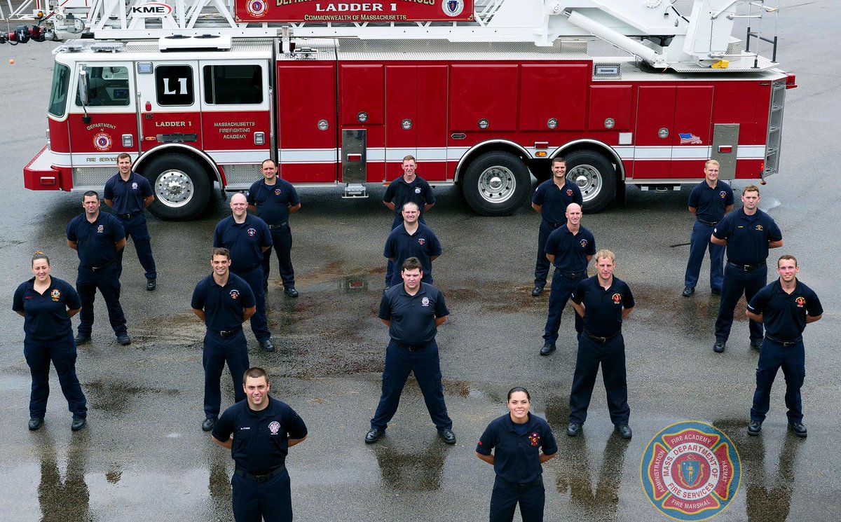 MassDFS's tweet photo. Congratulations to the 17 members of Career Recruit Firefighter #ClassBW02 who graduated today. Press Release: https://t.co/GDTx76YwY4 https://t.co/ChnKIfeJvS
