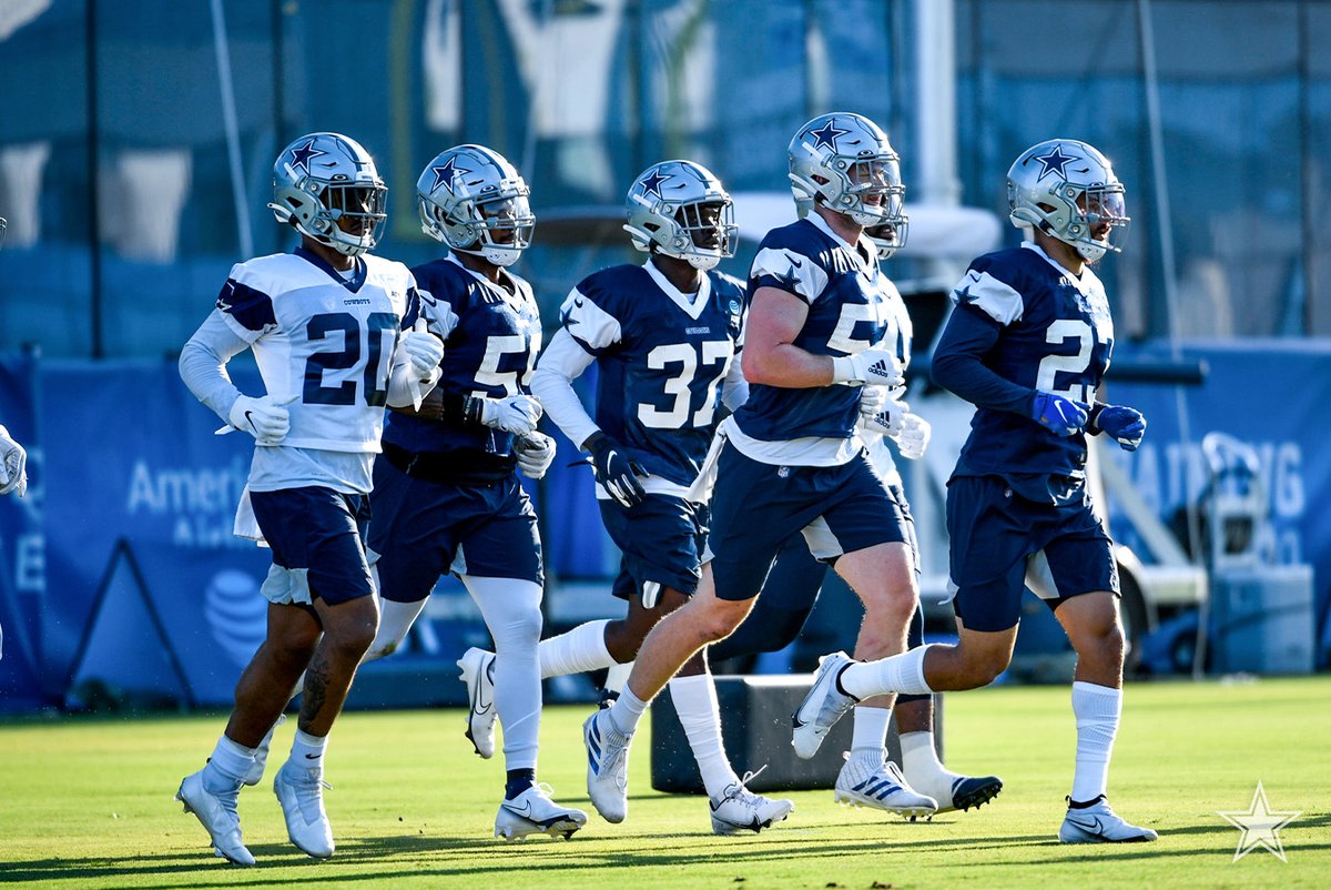 The boys are BAAACK 🤩 #CowboysCamp