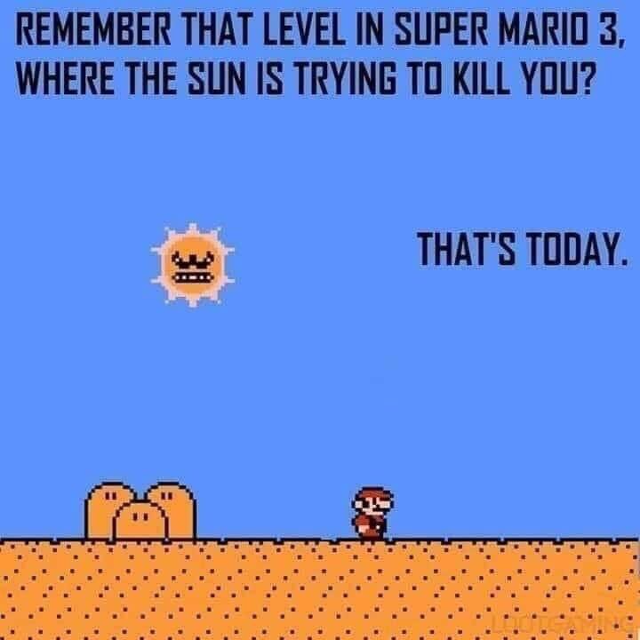 KreativeLane's tweet photo. It’s been all Summer ~ But we aren’t complaining ☀️☀️☀️☀️

#lovesun #keeptheheat #summer #summervibes #supermario #heattokill #gamingmemes #summerlove https://t.co/SJpyoP7xeU