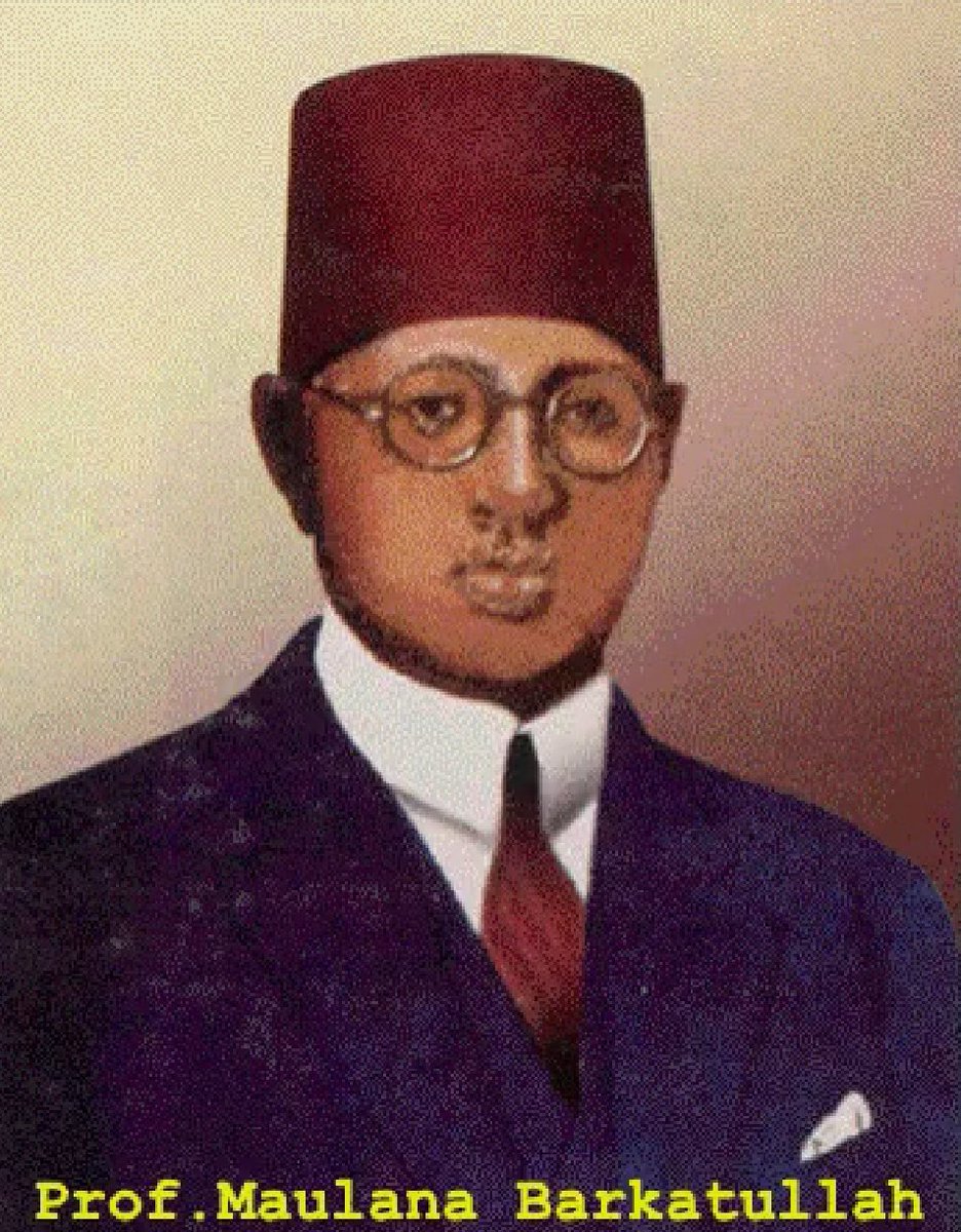 7.Abdul Hafiz Mohamed Barakatullah, known with his honorific as Maulana Barkatullah, was an Indian revolutionary. Barkatullah fought from outside India, with fiery speeches and revolutionary writings in leading newspapers, for the independence of India.