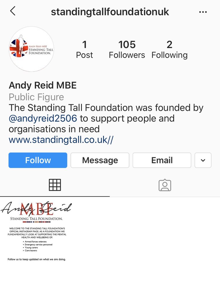 AndyReidMBE_STF's tweet image. Our Instagram account is now live, go and check it out!