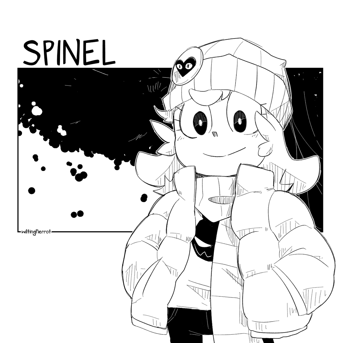 WiltingP's tweet photo. #InkSpillAU Art style experiment #1 and #2 https://t.co/groH5KJhmF