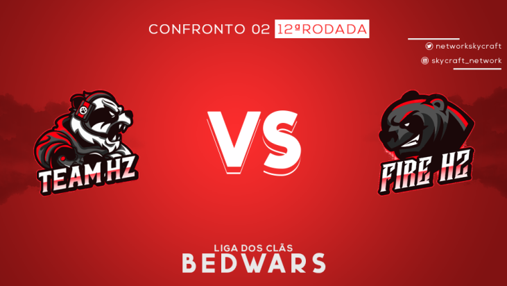 NetworkSkycraft's tweet photo. 🕹️ | 12ª Rodada - Confronto 2
🔥 | Confiram as escalações dessa partida:

#GoHZ
yPp_ 
xPp_ 
yF0xy_ 
ImPandaHz_

#GoFHZ
Infinitxyz
n1ghht 
zStonkey 
ImInfinityHz_

Todos prontos? #LigaBedwarsSC
📢 | Acompanhe agora em: https://t.co/rjoq5aOXpq https://t.co/Kc9gqdcXrO