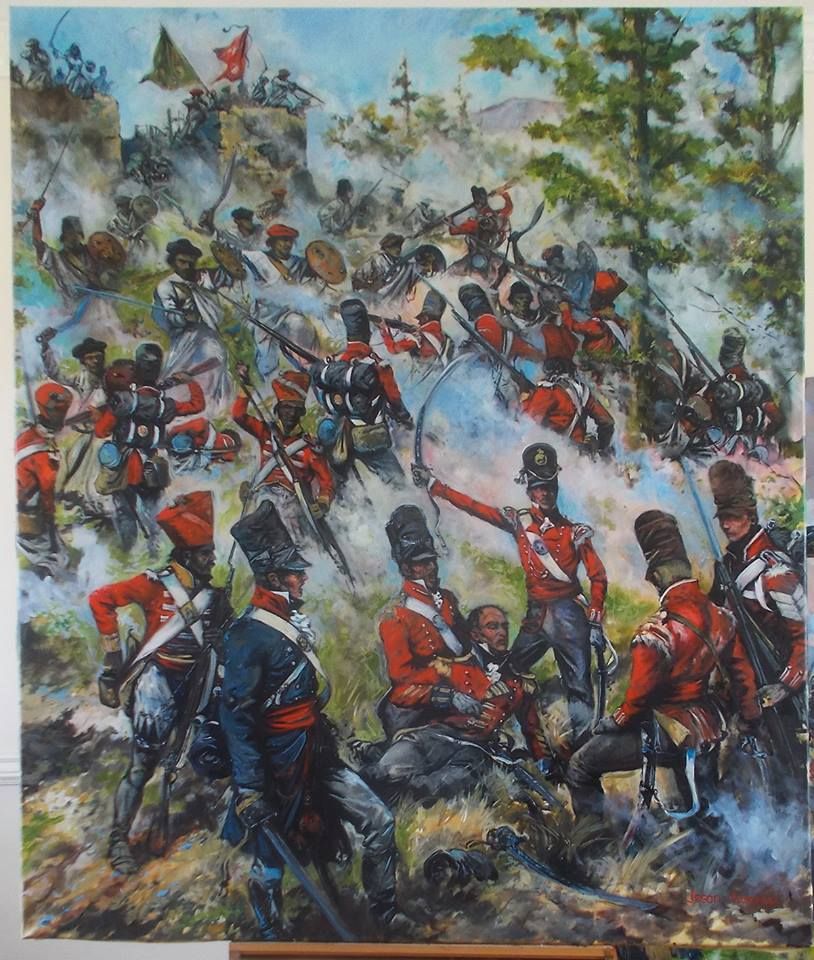 The Anglo-Nepalese war was a gruesome and expensive hill conflict that was won thanks to the EIC and Britain's overwhelming superiority in numbers and technology. But, they were so impressed with the resolve of the Nepali troops they began to recruit them as early as 1815.