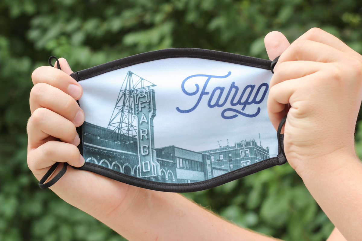 Time for a giveaway! Like this tweet and tag your friends in the comments for a chance to win one of these Fargo masks 😷 

Retweet for an extra entry! 

This giveaway is open 1 week - winners will be announced next Friday!